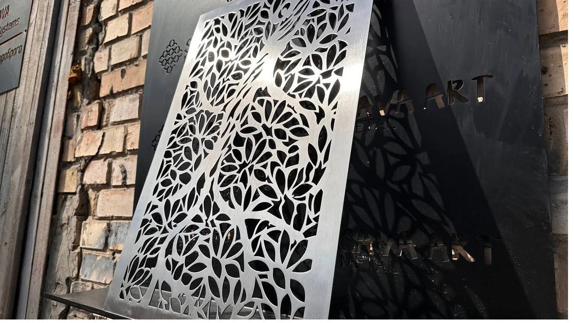 Fully customized STAINLESS STEEL Air Grilles 1mm thick flat (without rear frame)