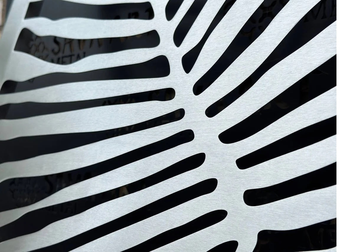 Fully customized STAINLESS STEEL Air Grilles 1mm thick flat (without rear frame)