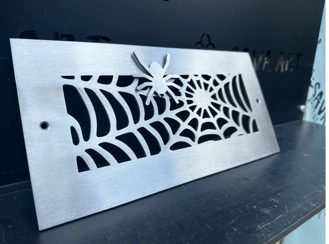 Fully customized STAINLESS STEEL Air Grilles 1mm thick flat (without rear frame)