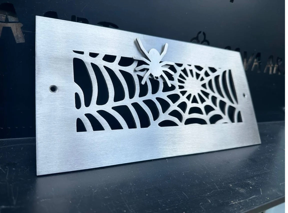 Fully customized STAINLESS STEEL Air Grilles 1mm thick flat (without rear frame)