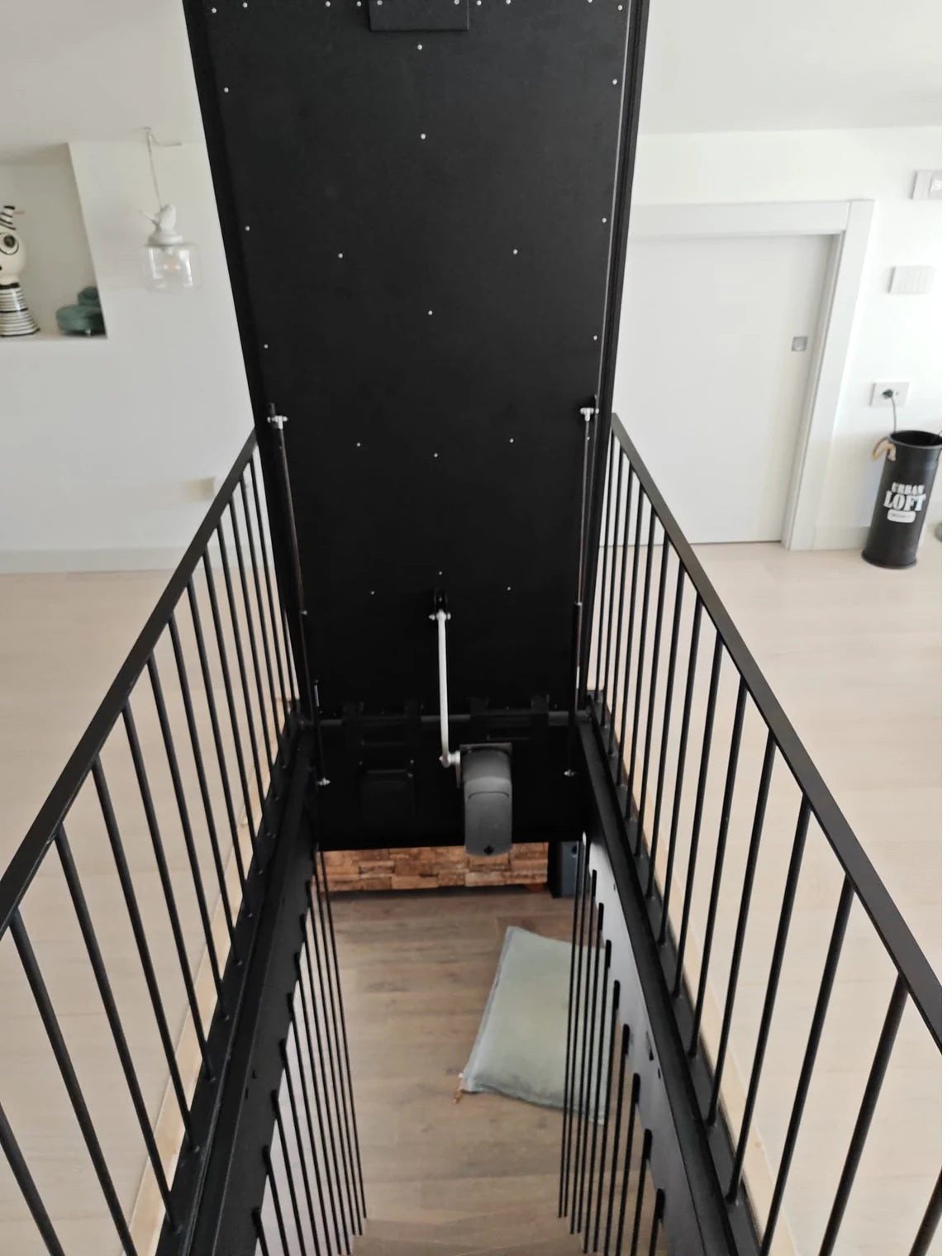 Bespoke Floor Hatch with Electric lifting system