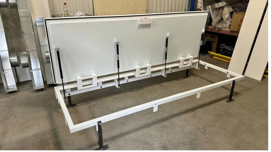 Bespoke Custom Steel Floor Hatch with Overal Border for floor Covering