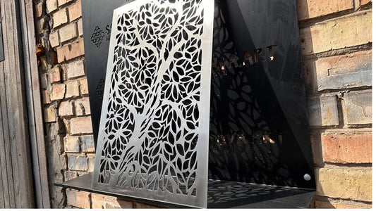 Fully customized STAINLESS STEEL Air Grilles 1mm thick flat (without rear frame)