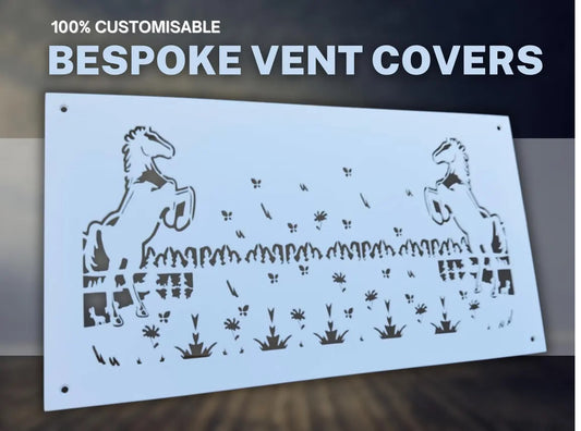 Made-to-Order Metal Flat Bespoke Vent Covers