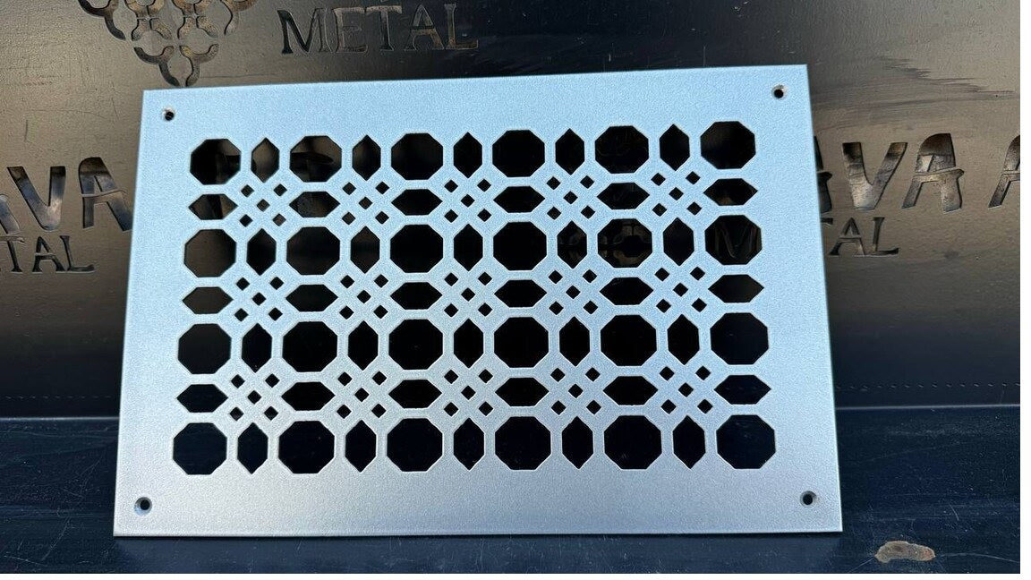 Handcrafted Flat Metal Air Grilles