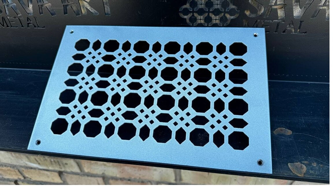 Handcrafted Flat Metal Air Grilles