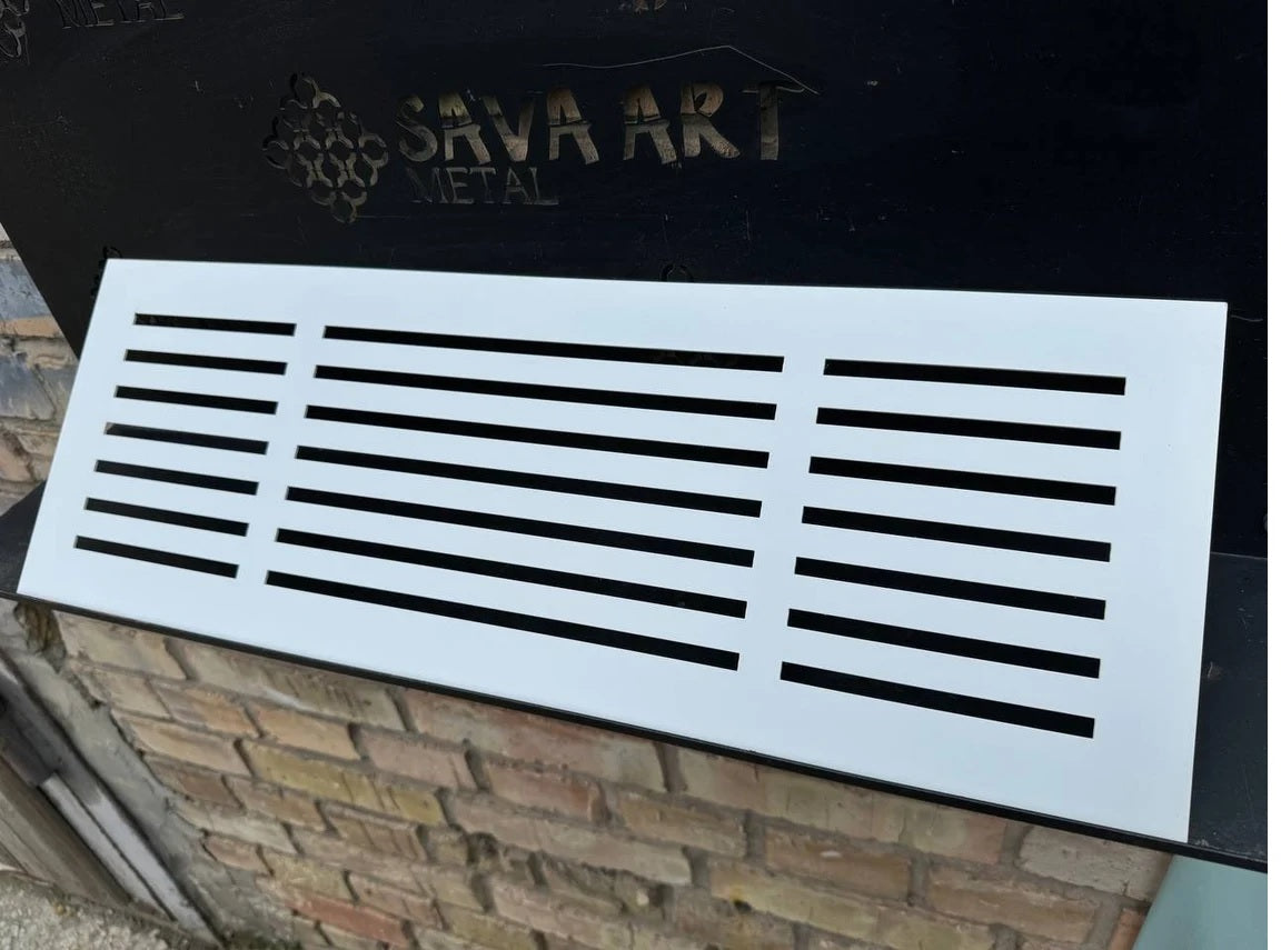 Bespoke Metal Flat Ventilation Grilles 1mm thick Steel