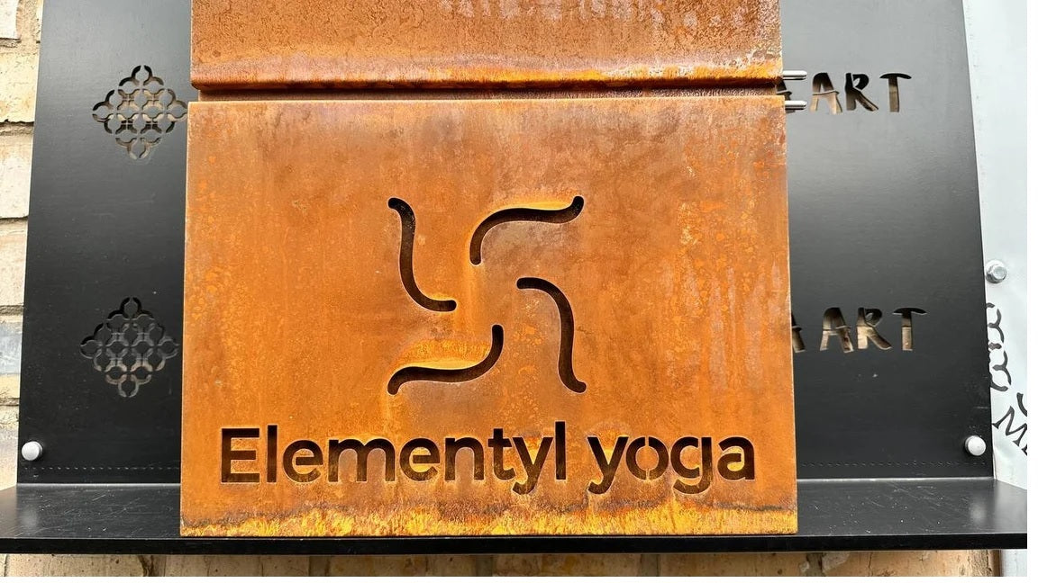 Custom Wall mount Corten steel mailbox