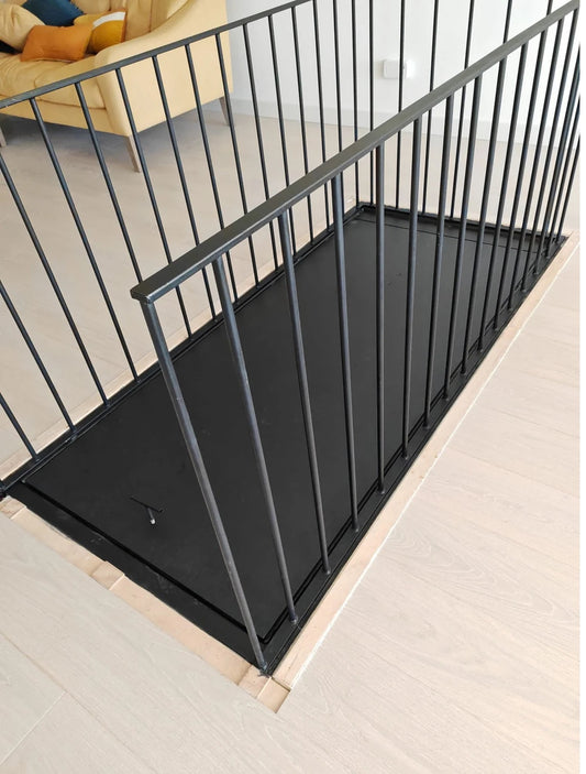 Bespoke Floor Hatch with Electric lifting system
