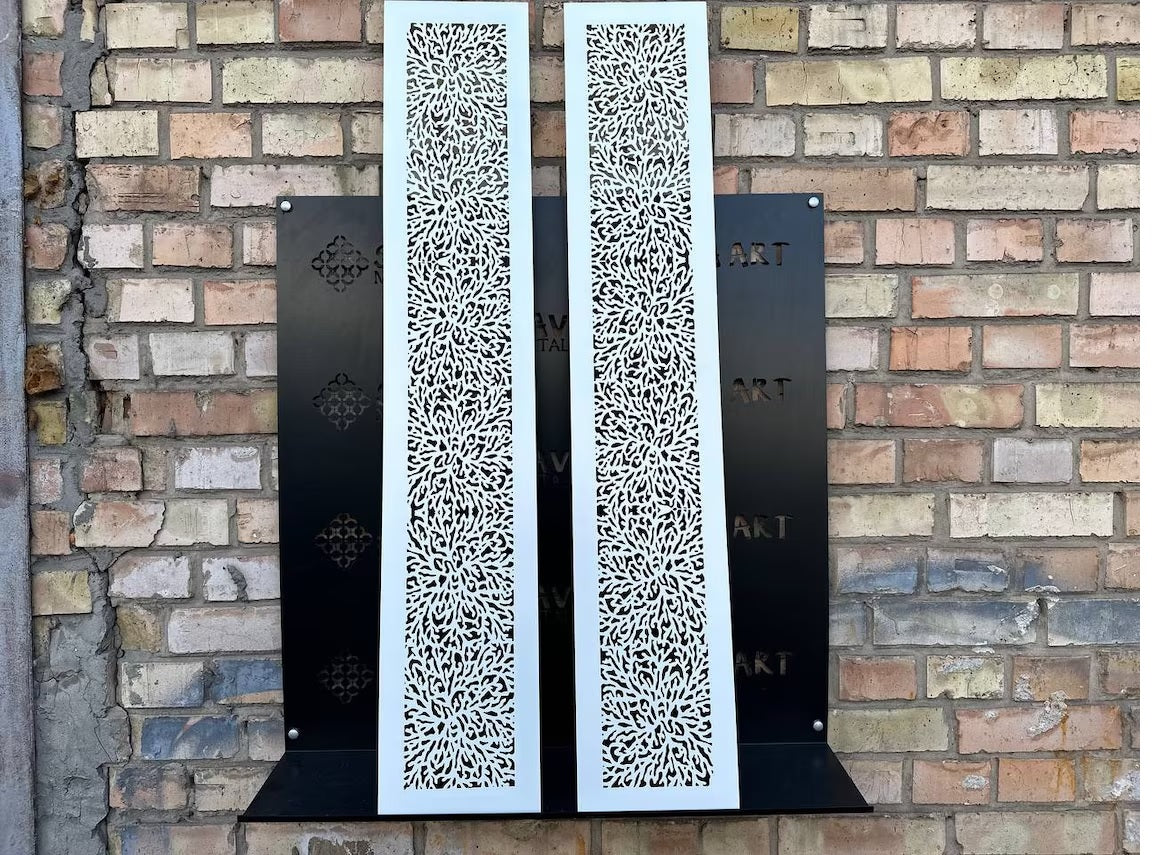 Made-to-Order Flat Ventilation Grilles 1mm Steel