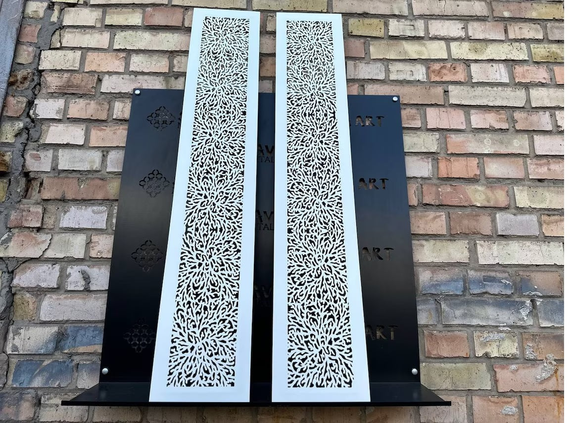 Made-to-Order Flat Ventilation Grilles 1mm Steel