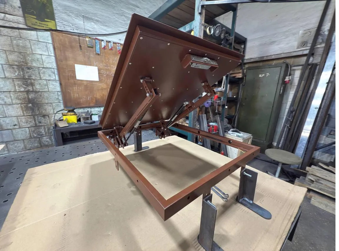 Handcrafted Steel Floor Hatch