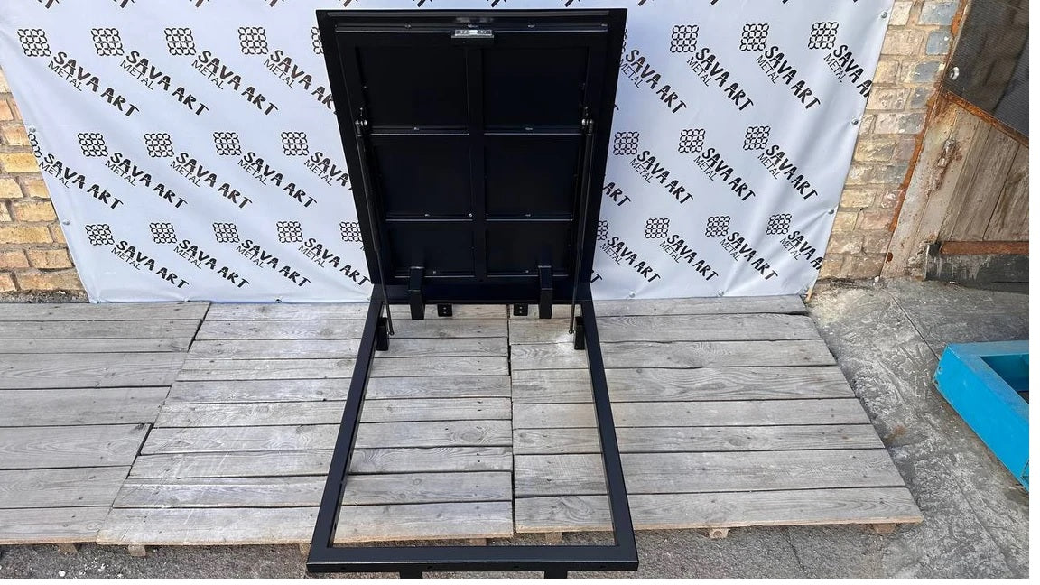 Handcrafted Steel Floor Hatch